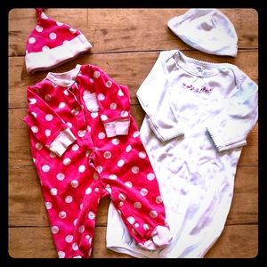 4️⃣ Piece Baby Girl Bundle - NEVER WORN!